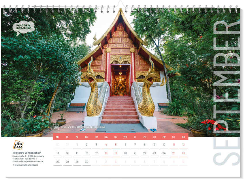 A3 Wandkalender 2027