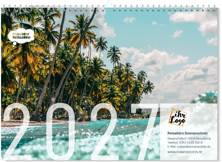 A5 Tischkalender 2027