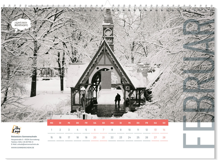 A3 Wandkalender 2027