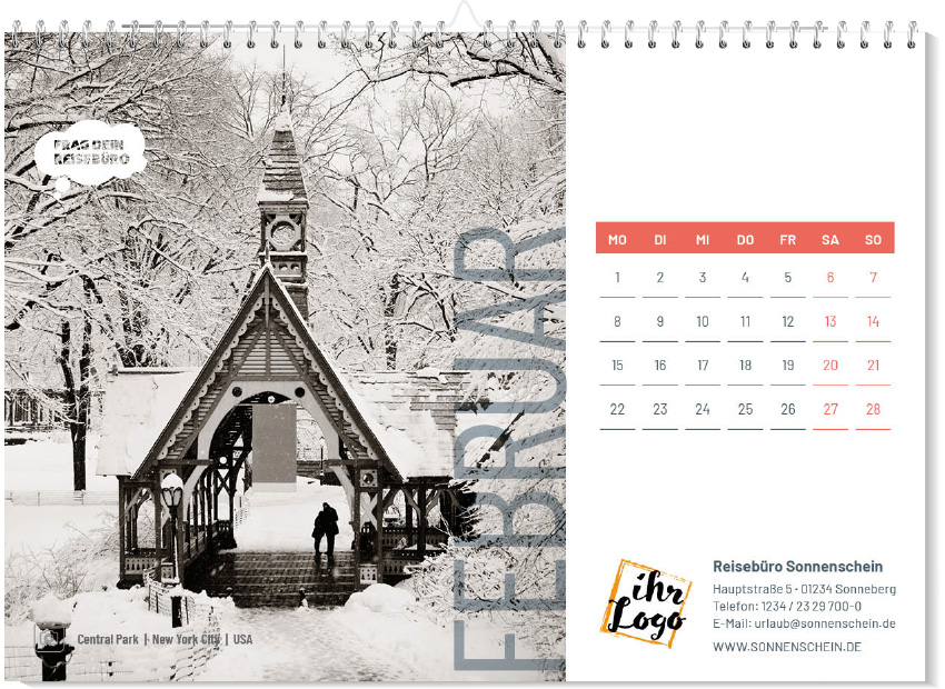 A5 Tischkalender 2027
