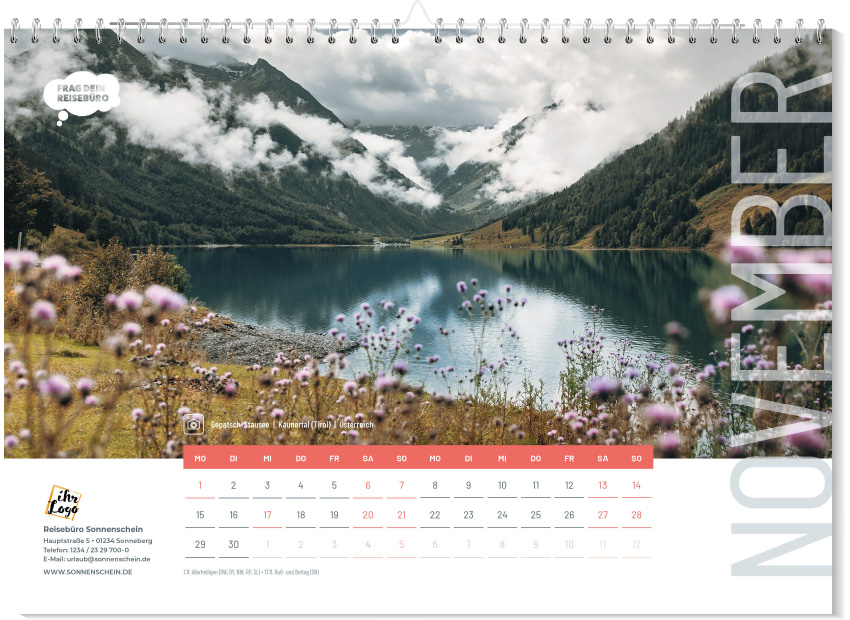 A3 Wandkalender 2027