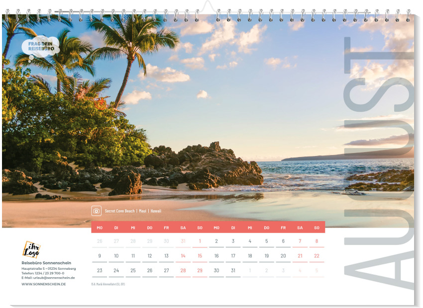 A3 Wandkalender 2027